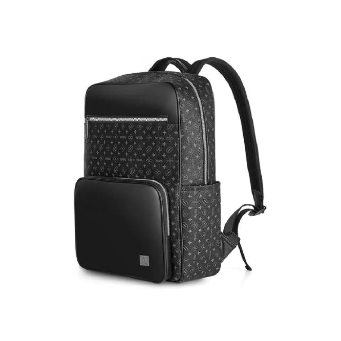 Wiwu Master Fingerprint Lock Backpack 15.6” – Black