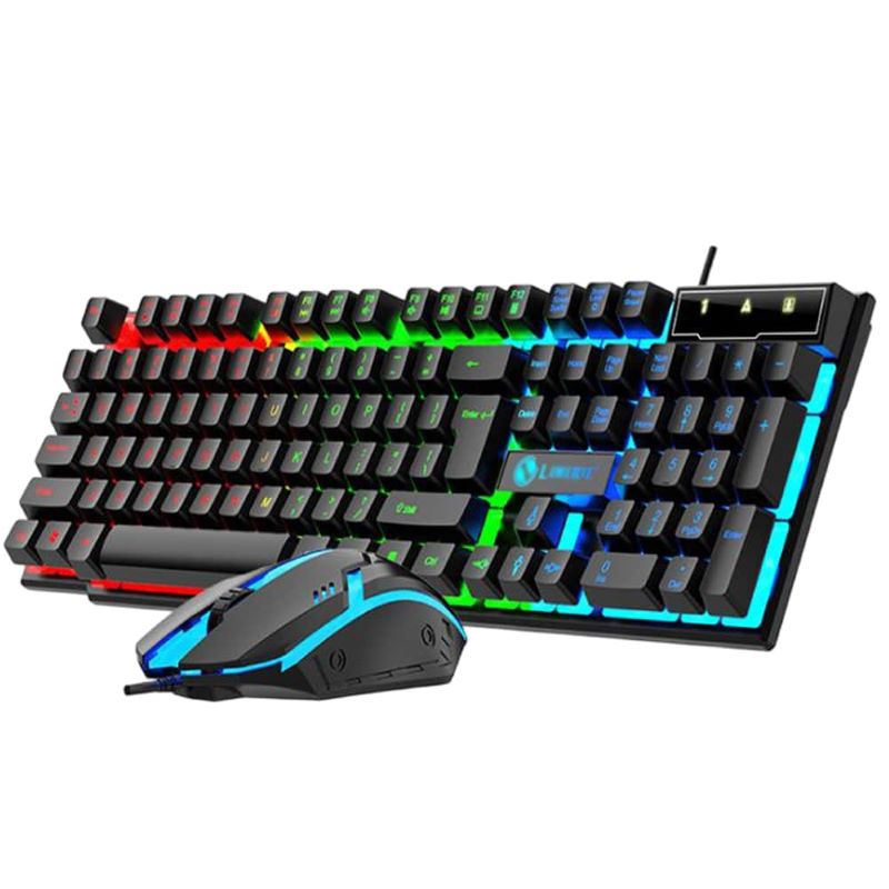 TURBOGEAR TC09 RGB GAMING WIRED MOUSE & KEYBOARD