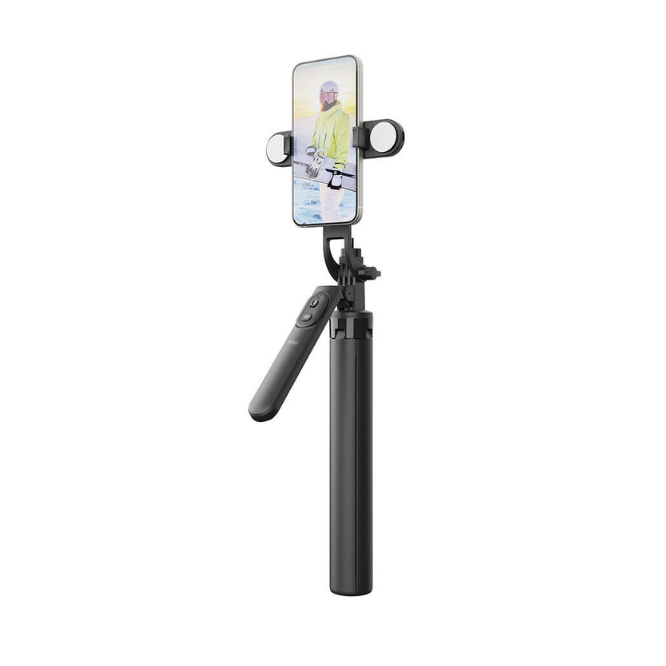 Wiwu WI-SE012 Live Braodcast Tripod Selfie Stick Black