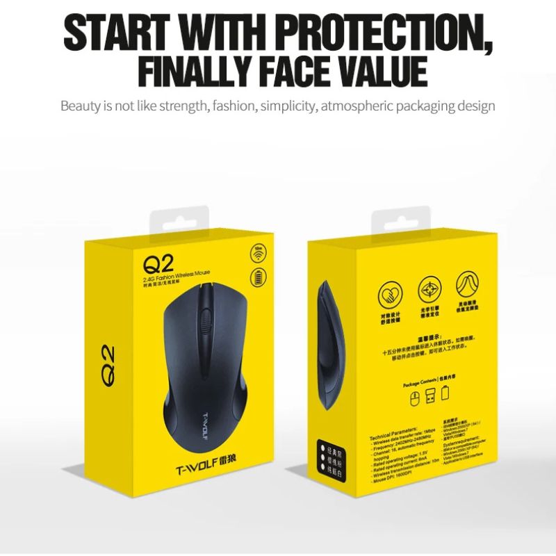 T-Wolf Q2 Wireless Mouse