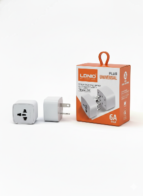 LDNIO Z4 Universal Plug 6A Max Travel Adapter