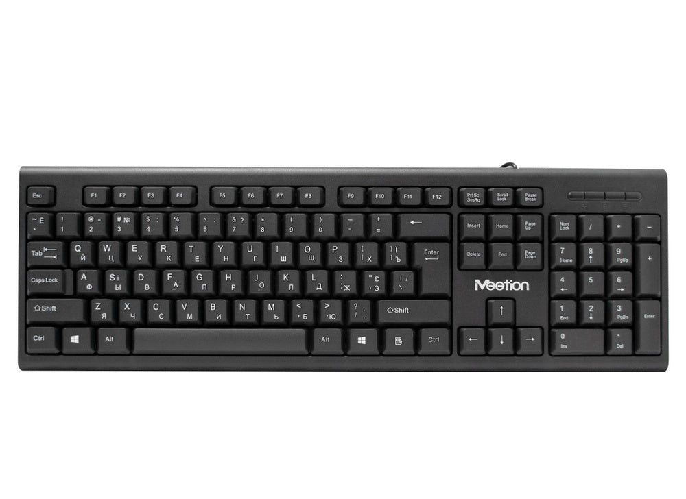 Meetion K100 USB Corded Keyboard