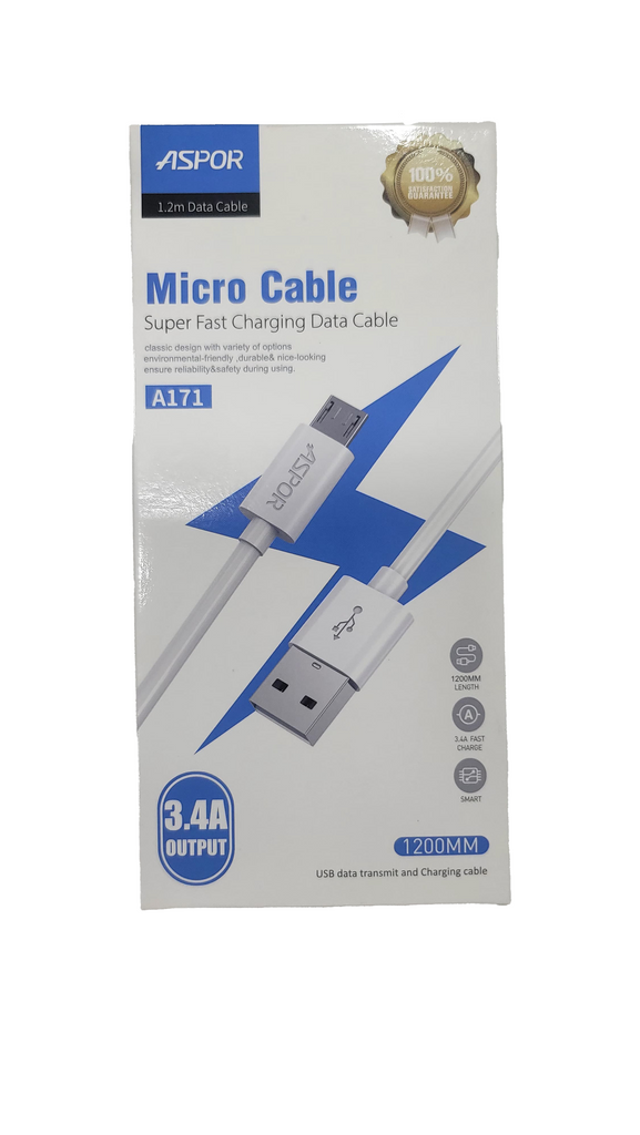 Aspor A171 Micro Data Cable 1.2M