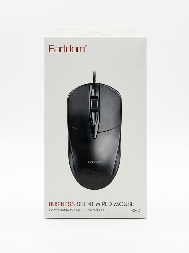 Earldom ET-KM2 Business Silent Wired Mouse