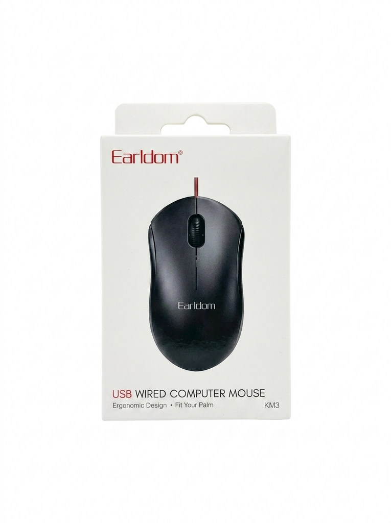 Earldom ET-KM3 Wired Optical Mouse