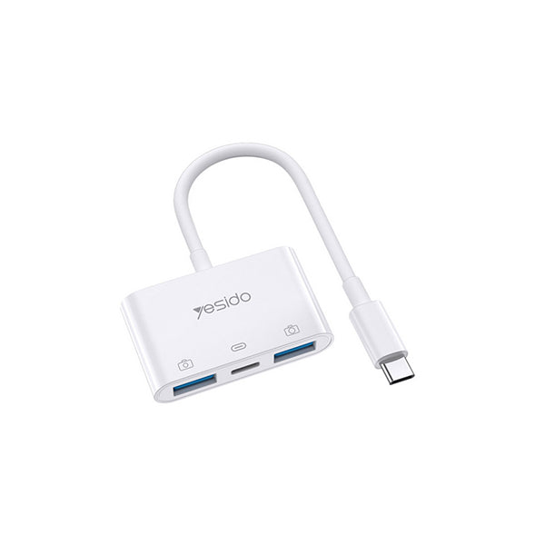 YESIDO OTG Adapter Type-C To USB 3.0 & PD Quick Charge GS17