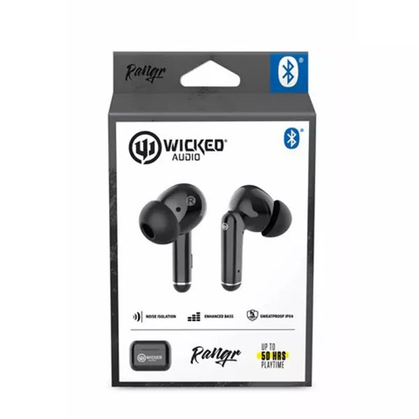 Wicked Audio Rangr True Wireless Stereo Earbud Headphones