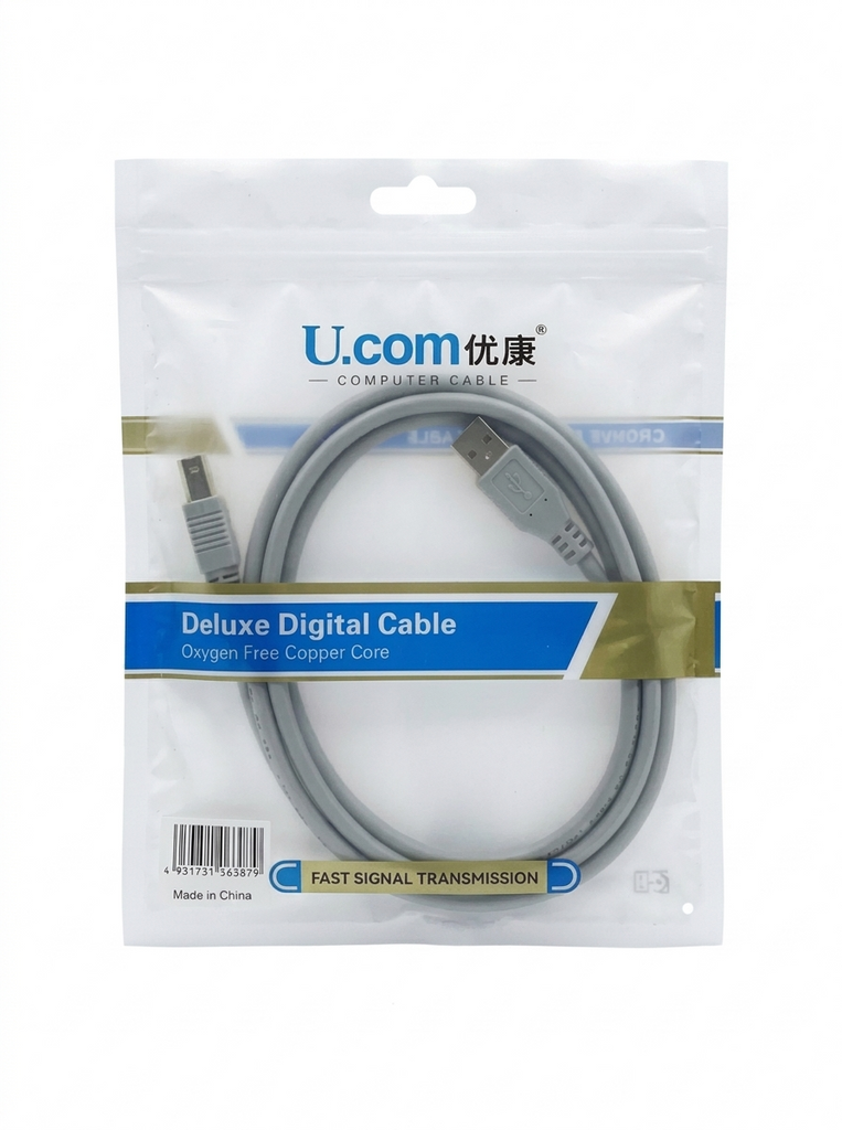 U.com Deluxe Digital USB Printer Cable