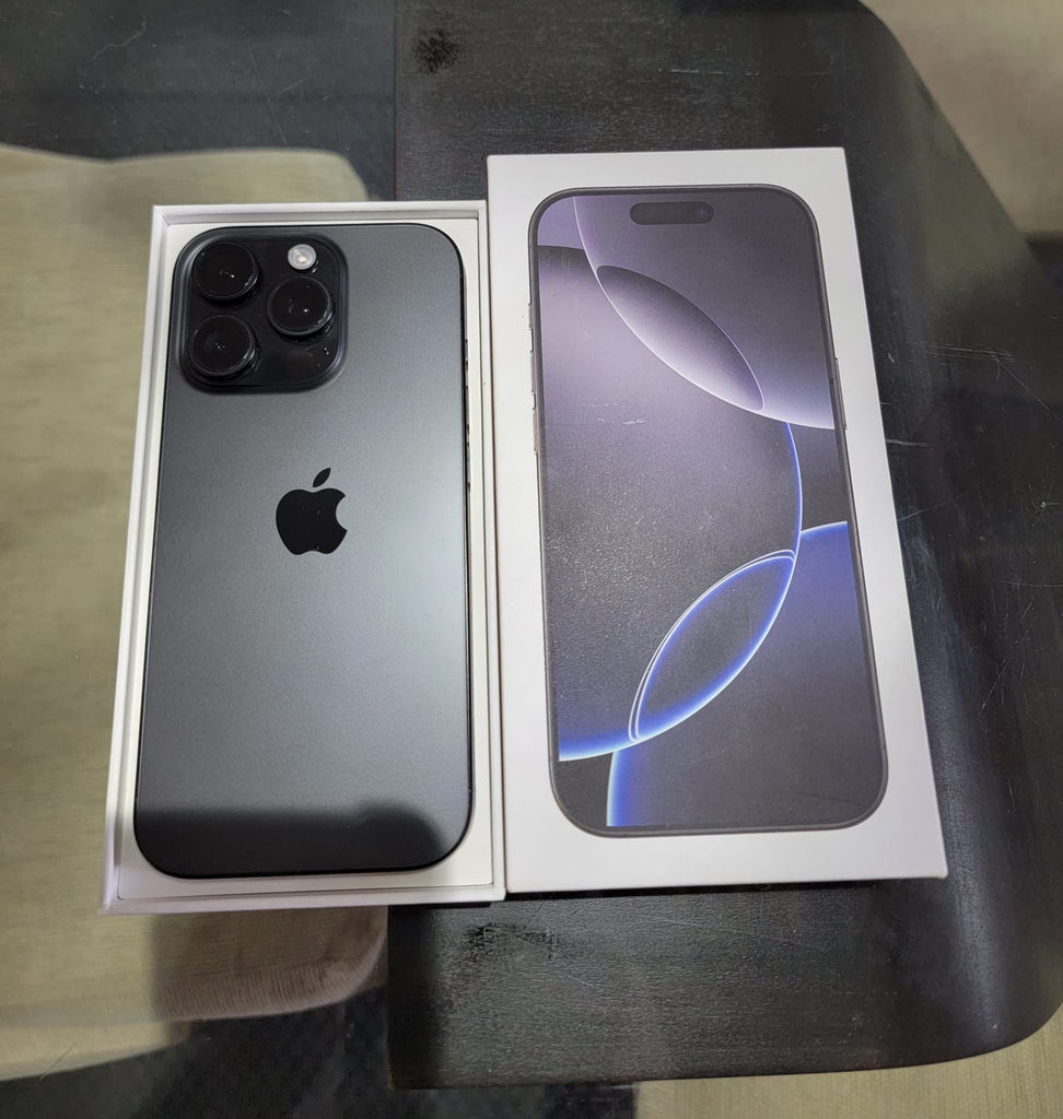 iPhone 16 Pro 256GB – Black Titanium
