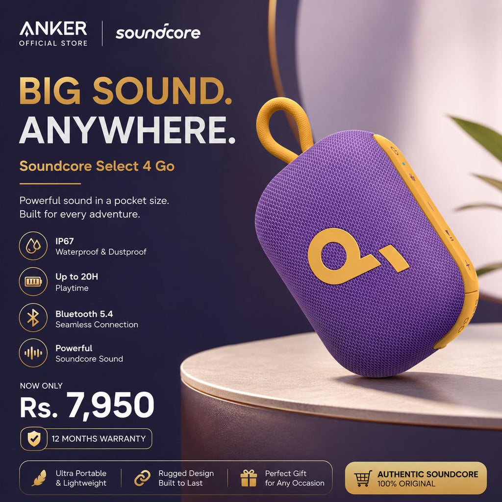 Anker Soundcore Select 4 Go Bluetooth Speaker