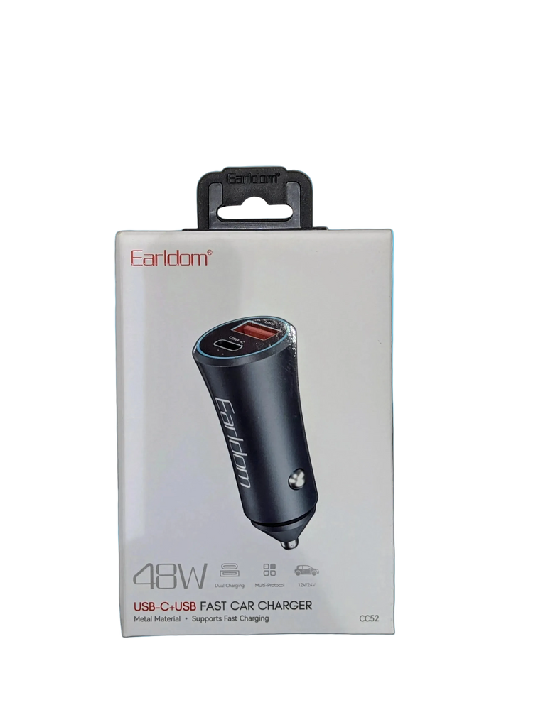 Car Charger Type C USB 48W