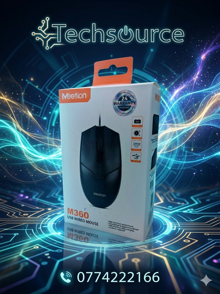 Meetion M360 USB Wired Mouse
