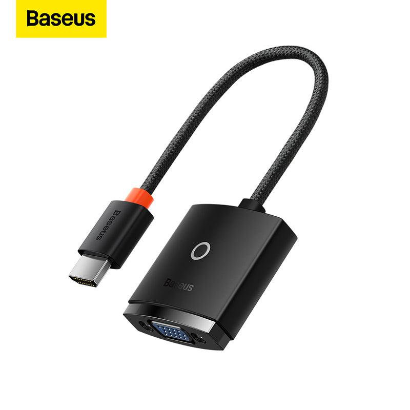 Baseus Airjoy Adapter Lite Series Hdmi TO Vga WKQX010001 Black