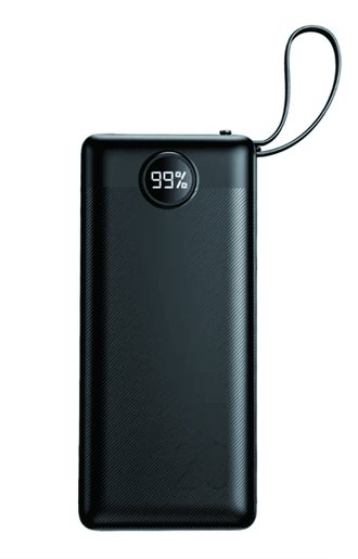  Aspor A300 10000mAh 4 in 1 Power Bank-3 Output Micro/Type C/Lightning/ USB-A - TECH SOURCE (PVT) LTD